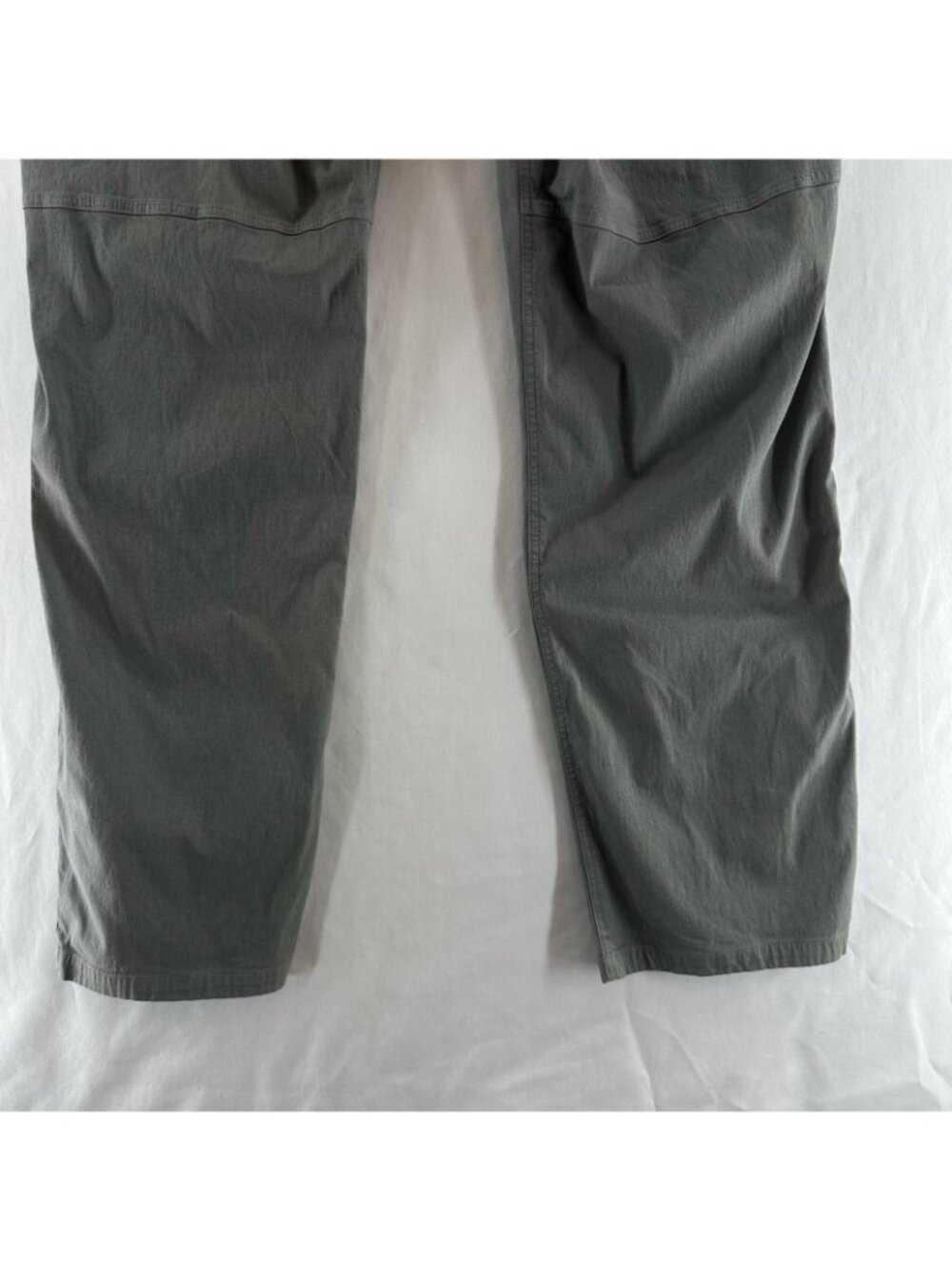 Lululemon ABC Commission Pants Men 38 Travel Trousers Warpstreme Tech Chino Grey - Picture 9 of 12